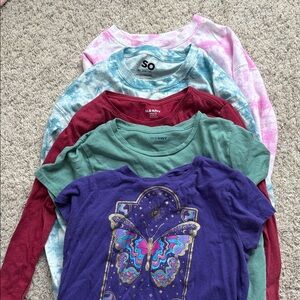 Old Navy Kids Colorful T-Shirts Set XL